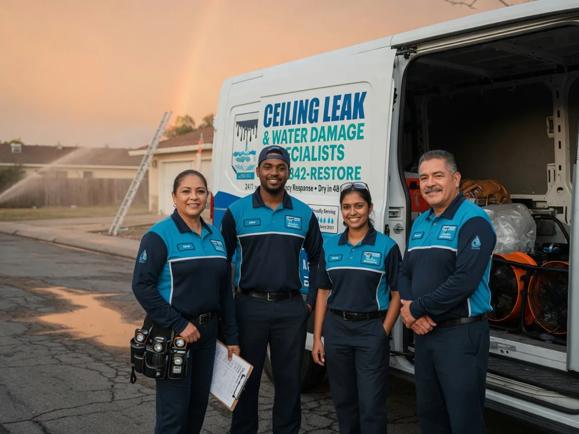 Ceiling Leak Cleanup company in Hillsboro, KS