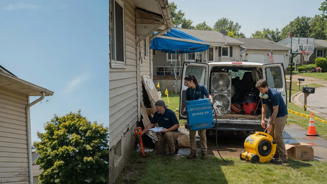 Ceiling Leak Cleanup in Hillsboro, KS near me